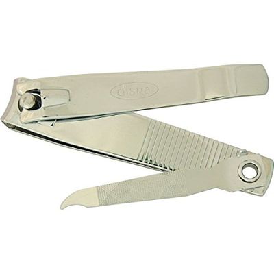 Disna Cortauñas Pedicuro INOX Con Lima 8.2 cm