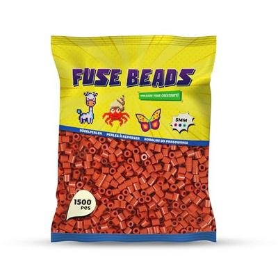 Benny Beads Perles à Repasser 1500 Pièces, Taille Midi 5mm, Accessoires de Bricolage Créatifs DIY