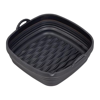 Tala Fodera quadrata pieghevole in silicone per friggitrice ad aria, 20,5 x 21,5 x 8 cm