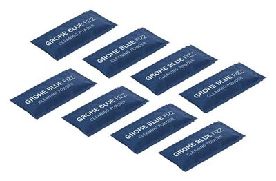 Grohe Blue Fizz 41252000 Cleaning Powder (35 g, Less Than 5 Percent Non-Ionised Surfactants, Compatible Blue Fizz Water Carbonator)
