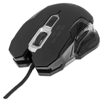 Manhattan 179164 Mouse Gaming USB 2400Dpi 6 Tasti