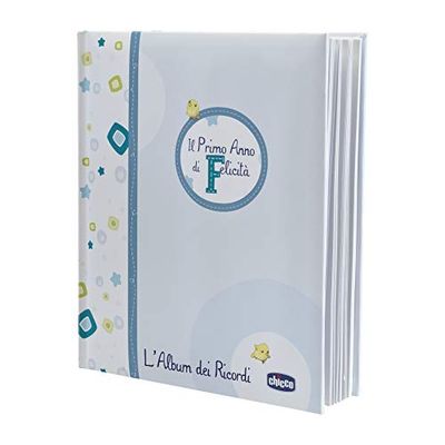 Chicco 023102 - Álbum de fotos e lembranças, azul