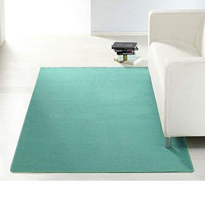 Hanse Home unifärg matta löpare bro sängkant stegmattor trapphalsband 140x200 cm Türkis