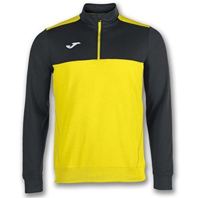 Joma Heren Winner Sweatshirt, Geel-Zwart, XL