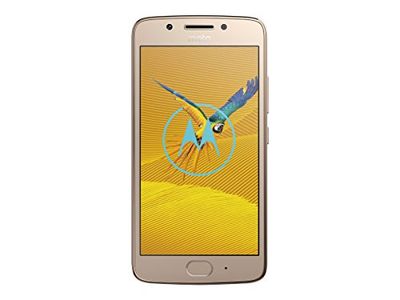 Moto G5 Smartphone (12,7 cm (5 inch), 2 GB RAM/16 GB, Android) Fine Gold
