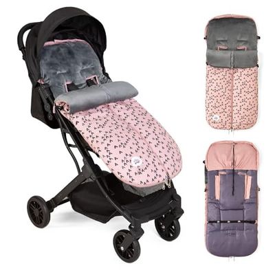 INTERBABY Montan Universele kinderwagenzakken, roze