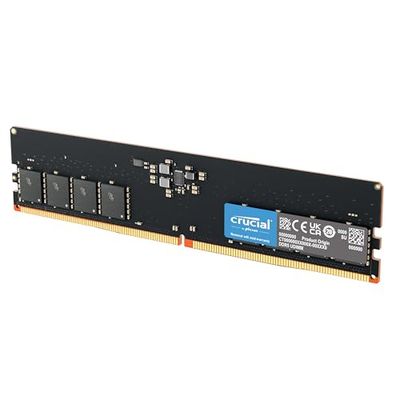 Crucial DDR5 RAM 8GB 5600MHz, Desktop Computer Memory, High Performance RAM (or 5200MHz, 4800MHz), CL46 - CT8G56C46U5