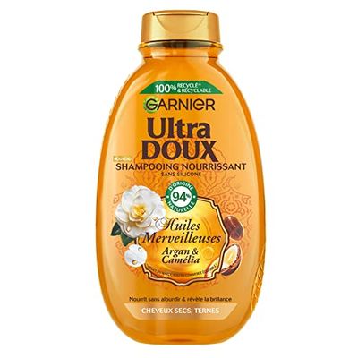 Garnier Ultra Doux Shampooing Nourrissant huile d'argan camélia 300 ml