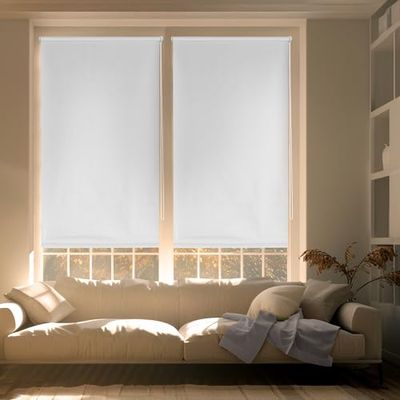 Blindecor Liso BK, Zeus sem ferramentas, estore enrolado 100 % opaco
