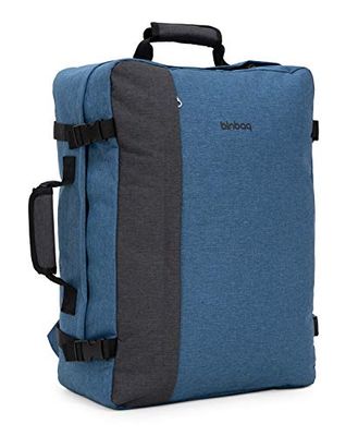 Hauptstadtkoffer blnbag M3 – Cabin Size Backpack, Easyjet Hand Luggage, Travel Bag Carry-on with 17 inch Laptop Compartment, Open Like a Suitcase, 35 liters