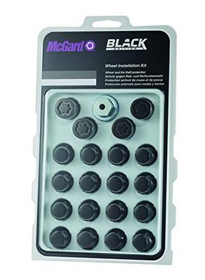 McGard 84557SUB Kit para instalação de rodas, M12 x 1,5, cor preta