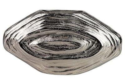 JARRON ALUMINIO DORADO 21x12x47 CM