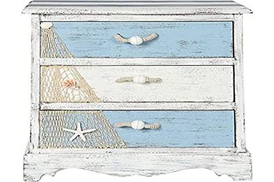 Dkd Home Decor nachtkastje van MDF-hout, 50 x 35 x 58 cm