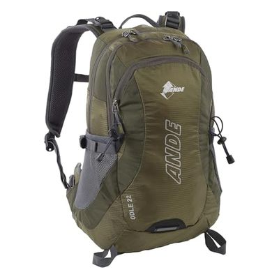 Ande Sac à dos Odle 22 l – Compact et technique pour la randonnée et les excursions quotidiennes, vert, Taglia unica, Sportif