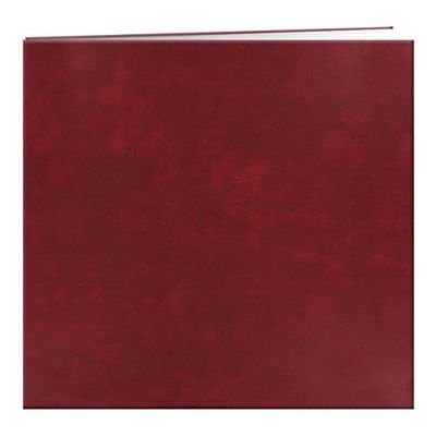 Pioneer Photo Albums-Album portafoto in ecopelle con pagine plastificate 30,48 cm x (12") 30,48 (12")-Burgundy cm