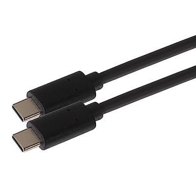 Maplin USB C to USB C 100W PD V3.2 Gen 2 10Gbps Cable Braided, 1m, Charging and Data Transfer, for Apple MacBook, iPad, iPhone 15, Samsung Galaxy phones, Microsoft Surface, Google Pixel and more