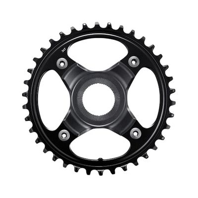 SHIMANO SM-CRE80 x FC-E8050/8000 + CG, Corona Singola Steps 53mm Unisex Adulto, Nero, 34D