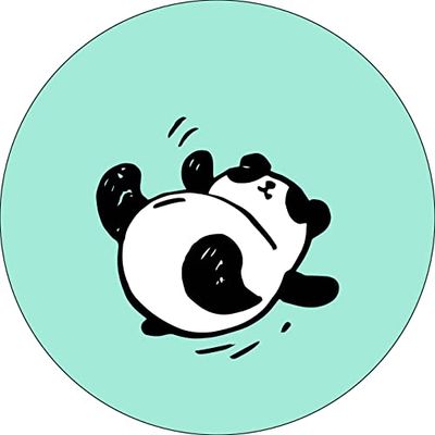 Bonateks, Round Digital Printed Mouse Pad, Non-Slip Base, for Office and Home, Diameter:22cm