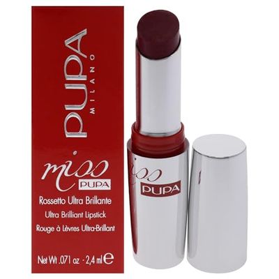 Pupa Milano Miss Milano Rossetto - Colore Cremoso Ultra Pigmentato Per Labbra - Formula Nutriente - Rossetto Effetto Cristallino - Massimo Volume E Idratazione - 203 Pink Blossom - 2.0 g