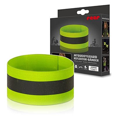 MyBuddyGuard taśma odblaskowa dla dzieci, 4 sztuki, z zapięciem na rzepy, odblaskowe paski