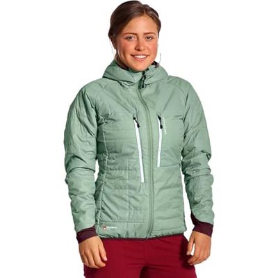 ORTOVOX Swisswool Piz Boè Jacket W, Giacca Donna, Verde (Green Isar), XL