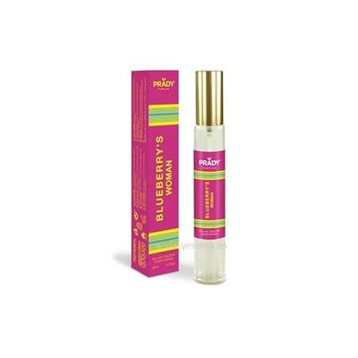 Prady - Eau de Toilette Blueberry's Woman - 33 ML - Parfum fruité et féminin pour une touche de fraîcheur éclatante.