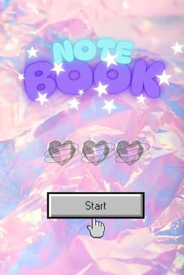 Pink Heart Notebook Y2K: Cute Notebook,120 pages lined, 6”x 9”