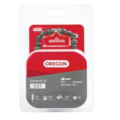 Oregon Cadena de corte semicincel HD de 16 pulgadas S57