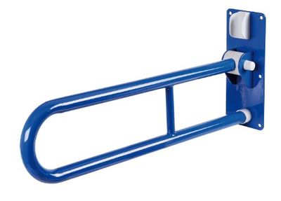 iGAH Alberts 140311 Barre d'appui Pliante avec Pied, Bleu