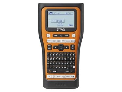 Brother P-Touch PT-E560BTSP - etichettatrice - b/n - trasferimento termico - rotolo (2,4 cm)