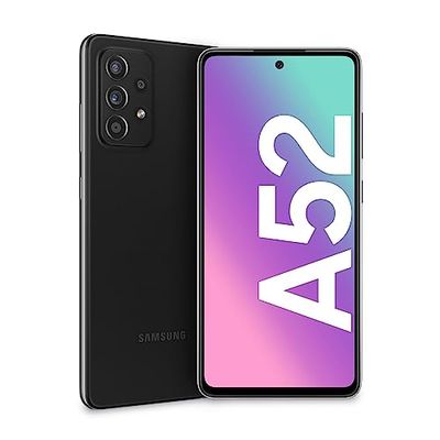 Samsung Galaxy A52 - Smartphone 128GB, 6GB RAM, Dual Sim, Black