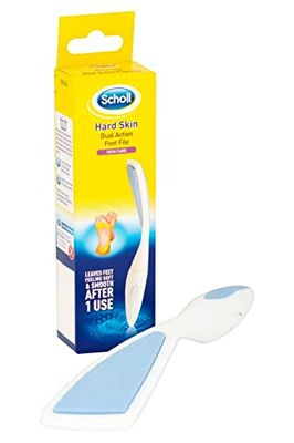 Scholl Lima de pé de dupla ação de pele dura