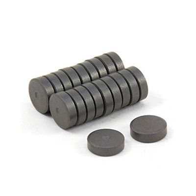Y10 Imanes de Ferrita Para Artes, Manualidades, Fabricación de Modelos, Bricolaje Y Pasatiempos - 10mm de Diámetro x 3mm de Espesor - 0.145kg - Paquete de 200