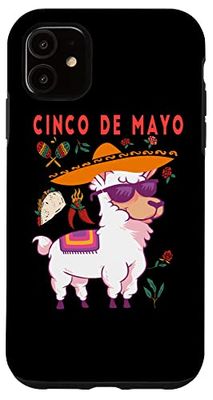 Cinco De Mayo Llama messicano Fiesta Party Pinata Donna Uomo Custodia per iPhone 11