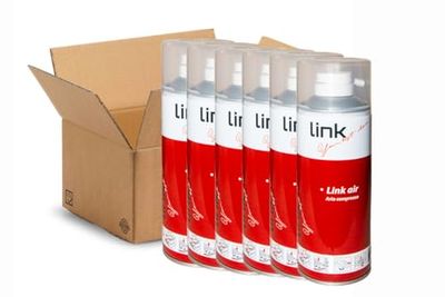 CONF. 6 SPRAY ARIA COMPRESSA 400 ML.GETTO FORTE