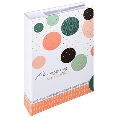 walther Design Photo Album Salmon Pink 300 Photos 10 x 15 cm Memo Slip-in Album Amazing Memories ME-488-R