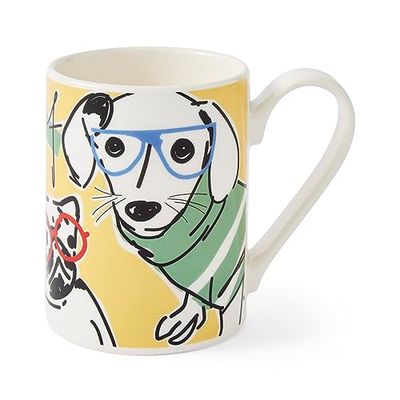 Portmeirion Mug Meirion Bright Yellow Dog Single Mug