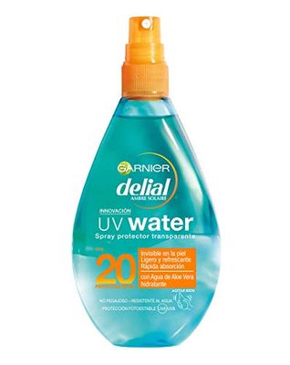 Delial Uv Water Spray Protector Transparente Spf20-150 Ml