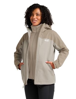 Jack Wolfskin Giacca da donna Wild Places 3 in 1 Jkt W
