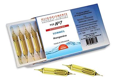 BIOLIGO Préparation en oligoéléments - POE N°7 - Fleur d'oranger - Manganèse - 20 ampoules de 2ml