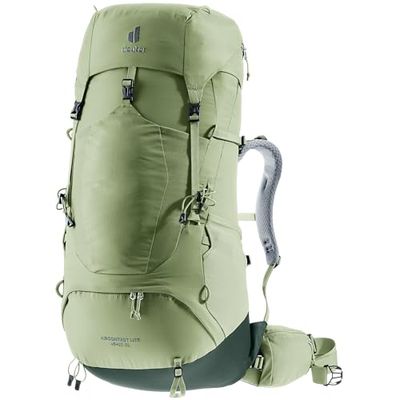 Deuter Aircontact Lite 45 + 10 SL Trekkingrugzak voor dames, Grove-Ivy, 45+10 L, Minimalistisch