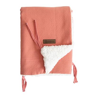 Tapadera FLUFFY 75X100 TERRACOTTA CON ATACHE