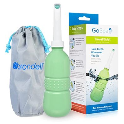 Brondell GS-70GRN GoSpa Bidet da viaggio, menta