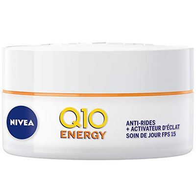 Nivea, Crema giorno Q10 antirughe, per pelli spente e stanche, 50 ml