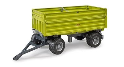 bruder 02203 - Remolque basculante Fliegl de 3 lados con laterales abatibles - 1:16 Remolque basculante, Remolque de transporte, Remolque con laterales abatibles, Remolque basculante