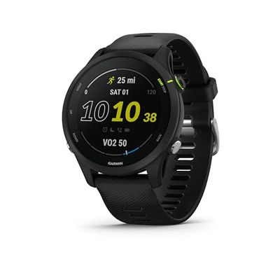 Garmin Forerunner 255 Music, Black (Renoverad)