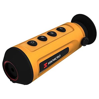 HIKMICRO Budgie S BE07S Draagbare warmtebeeld-monoculair/warmtebeeldcamera voor persoons- en dierherkenning, observatie en afstandsmeting, met geïntegreerd 8 GB geheugen, wifi-hotspot