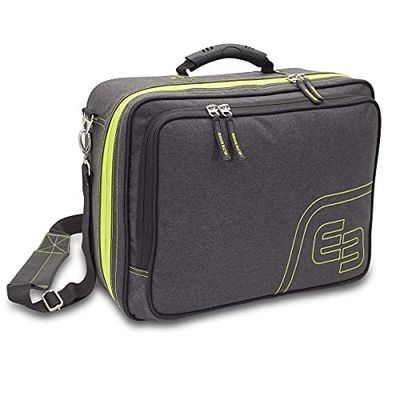 Elite bags, Mallette sanitaire d’assistance à domicile, Urban URB&GO, Sac à dos médecin, Gris et Vert