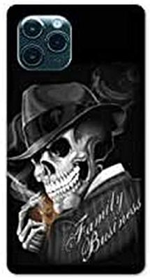 Hoesje voor iPhone 11 Pro (5,8 inch) Skull Family Business Design