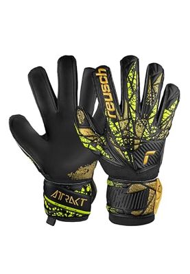 Reusch Attrakt Infinity Finger Support målvaktshandskar för vuxna perfekt för konstgräs